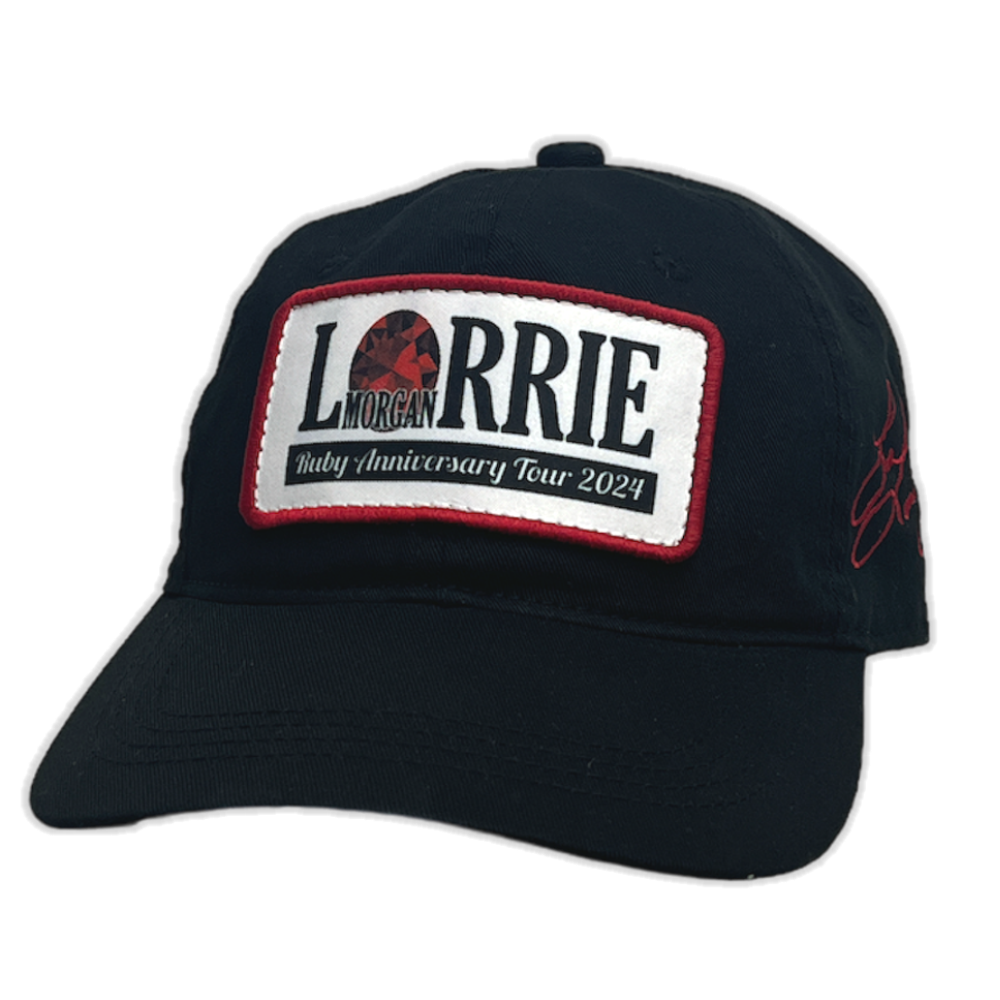 Lorrie Morgan Black Ruby Anniversary Tour Hat