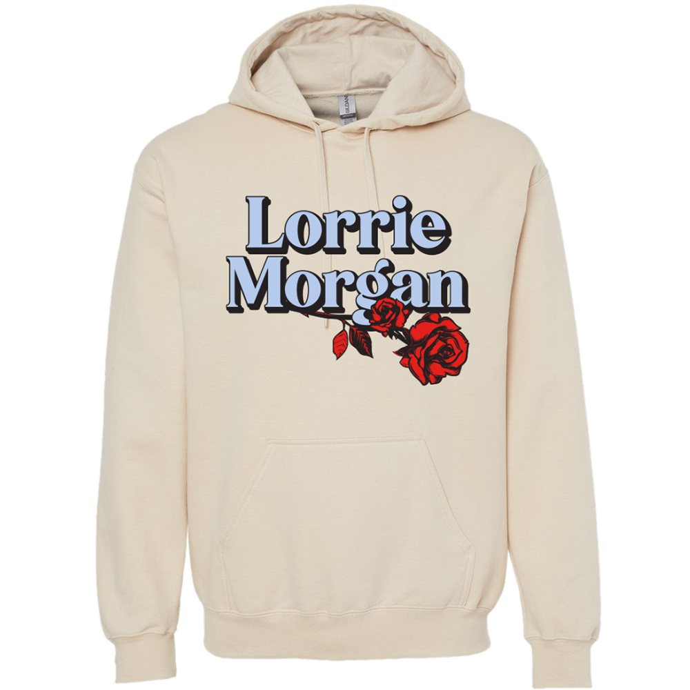 Sand Rose Pullover Hoodie