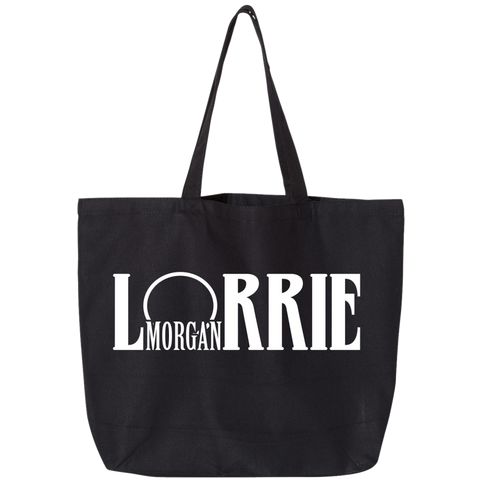 Lorrie Black Tote Bag